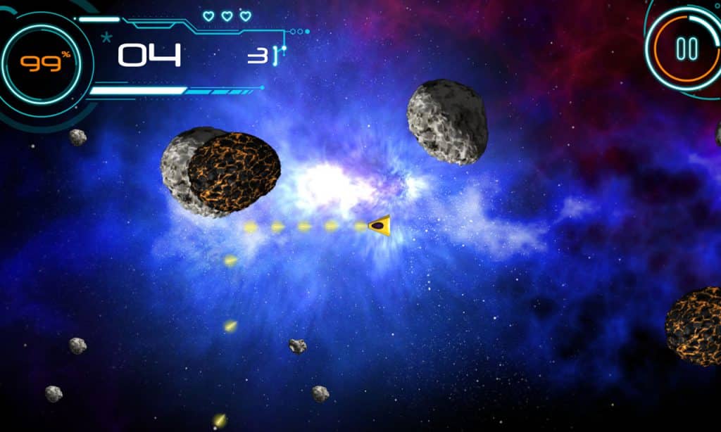 Rock Blaster web based HTML5 game